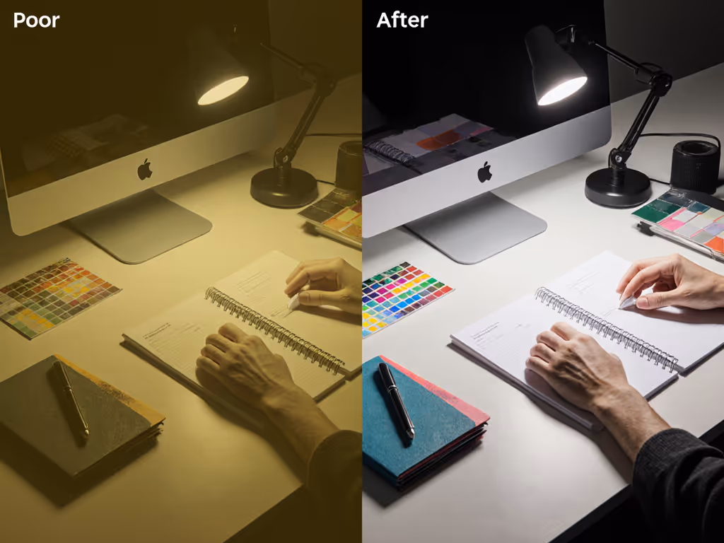 color_rendering_comparison_chart_showing_accurate_vs_inaccurate_lighting