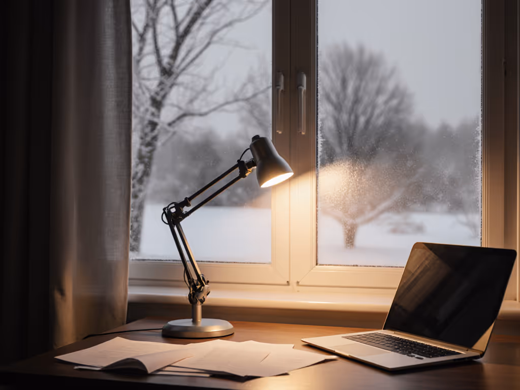 Seasonal Lighting Adjustments: Beat Winter Workspace Fatigue