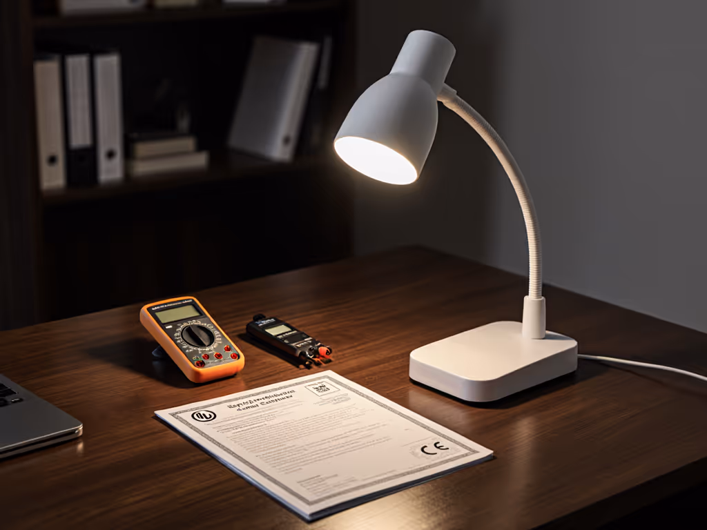 Must-Know Desk Lamp Safety Standards: UL CE ETL Guide
