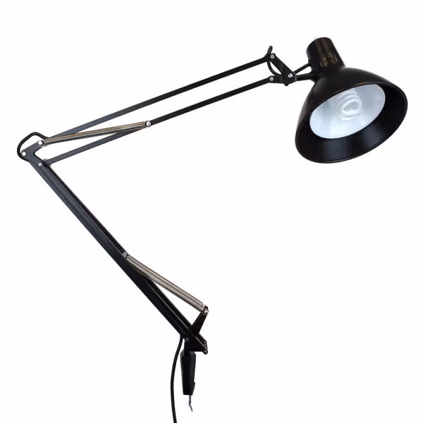 Luxo LS1ABK 23W CFL Task Light